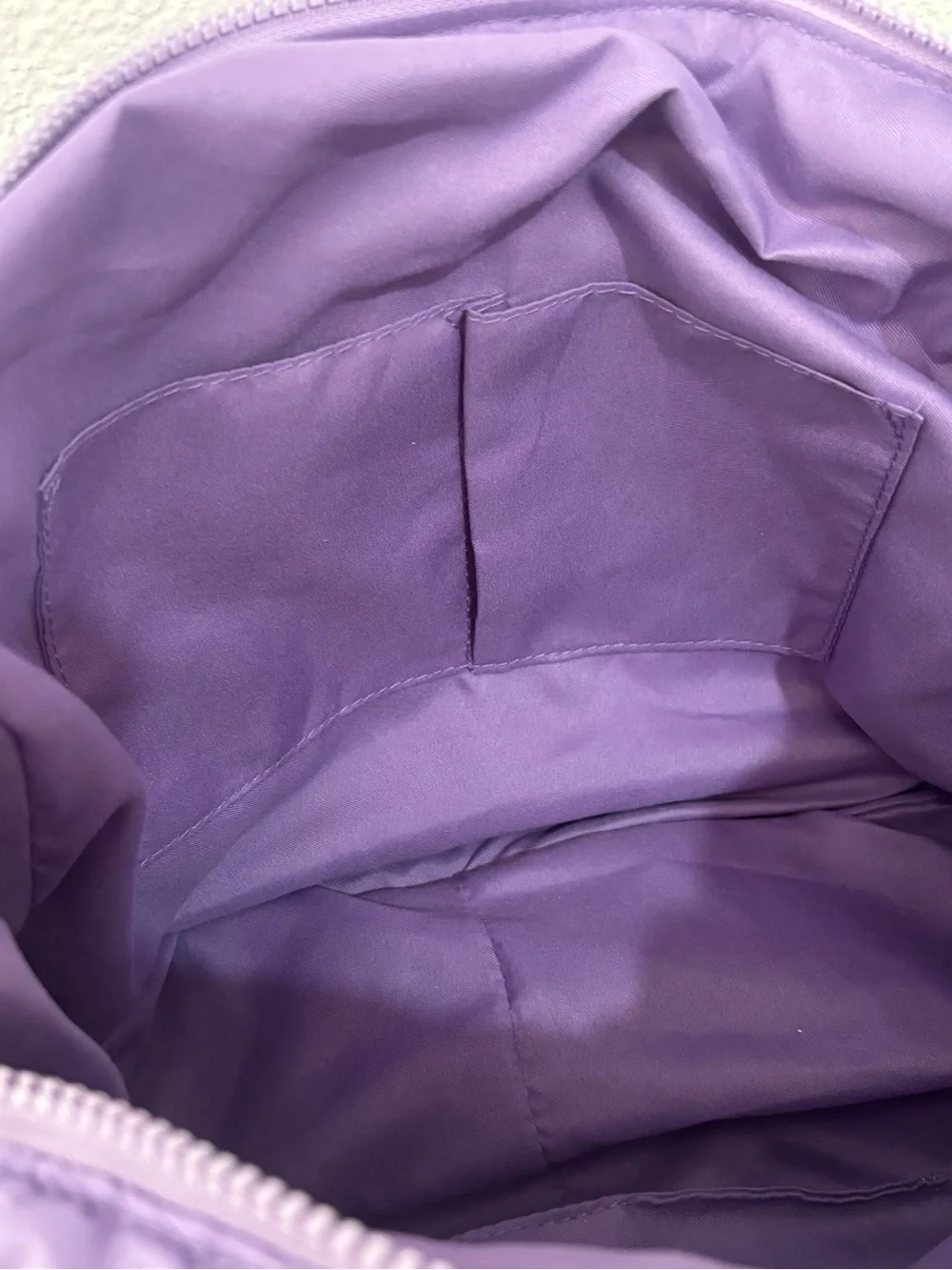 Urban Outfitters Out From Under Caitlin Quilted Crossbody Bag Purple Lilac